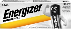 Αλκαλικές μπαταρίες ENERGIZER Industrial AA (LR6), 10 τεμ.