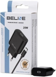 Φορτιστής πρίζας 25 W GaN USB‑C + καλώδιο USB‑C – μαύρη