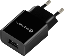 Φορτιστής πρίζας 1× USB, 1 A, 5 W EVERACTIVE