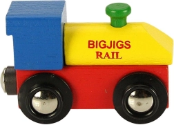 Bigjigs Rail ξύλινη μηχανή (λοκομοτίβα)