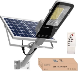Ηλιακή λυχνία LED Superfire με τηλεχειριστήριο, 1200 lm, IP65