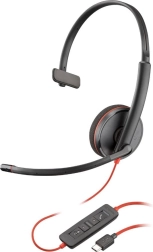 Ακουστικά Poly Blackwire 3210 Mono USB-C/A
