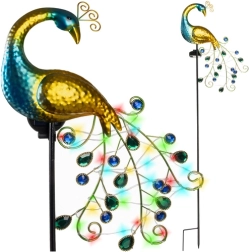 Ηλιακό φωτιστικό κήπου Παγώνι Gardlov