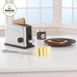 KidKraft Ξύλινο Σετ Φρυγανιέρα Espresso