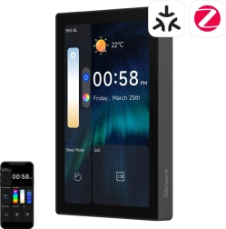 Sonoff nspanel pro 120 έξυπνος πίνακας ελέγχου με υποστήριξη matter, wifi, bluetooth και zigbee – μαύρο