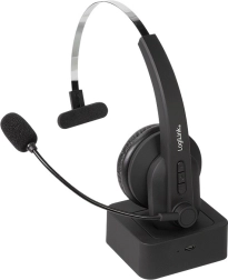Ακουστικό Bluetooth με μικρόφωνο και βάση φόρτισης