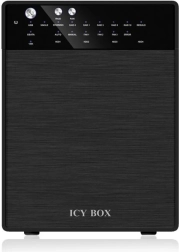 Εξωτερικό σύστημα RAID 4×3,5" ICY BOX για HDD, USB 3.0 και eSATA