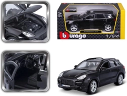 Μοντέλο Porsche Cayenne Turbo μαύρο 1/24