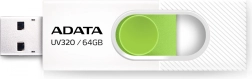 Pendrive UV320 64GB USB3.2 λευκό-πράσινο