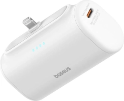Powerbank Baseus Compact 5000 mAh 20 W λευκή