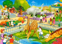 Παζλ 60 κομματιών Zoo Visit