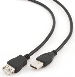 Καλώδιο προέκτασης USB 2.0 AM–AF 4,5 m μαύρο