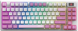 Gaming πληκτρολόγιο MSI Forge GK600 TKL Wireless Violet US