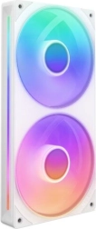 Διπλός ανεμιστήρας NZXT F240 RGB Core PWM λευκός