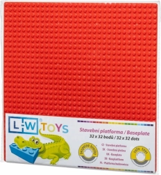 Βασική οικοδομική πλάκα 32×32 κόκκινη