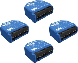 Ελεγκτής Shelly 1 Gen3 WiFi/Bluetooth, σετ 4 τεμαχίων