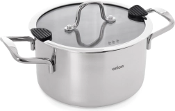 Ανοξείδωτη κατσαρόλα με καπάκι VENICE 22 cm, 4,3 l