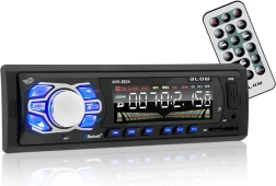 Ραδιόφωνο αυτοκινήτου με Bluetooth και είσοδους MP3/USB/SD