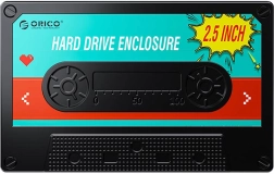 Orico θήκη για 2,5" HDD/SSD, USB 3.0 5 Gb/s, USB‑A σε Micro‑B, μαύρο