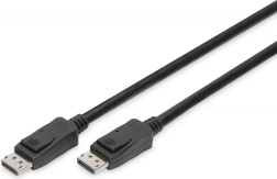 Καλώδιο DisplayPort 8K με ασφάλιση, 2 m, μαύρο