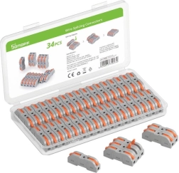 Σετ ταχυσυνδέσμων για αγωγούς SONOFF, 34 τεμ.