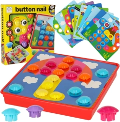 Εκπαιδευτικό μωσαϊκό με μανταλάκια, 57 κομμάτια