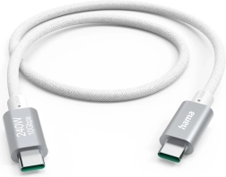 Hama καλώδιο φόρτισης και δεδομένων USB‑C σε USB‑C 240 W