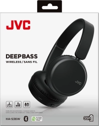 JVC ασύρματα on‑ear ακουστικά HA-S36W μαύρα
