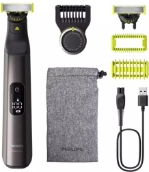 Philips OneBlade Pro 360 – καθολικό τριμερ/κουρευτική και ξυριστική μηχανή για πρόσωπο και σώμα