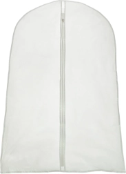 Προστατευτική θήκη για ρούχα 60 × 100 cm με φερμουάρ – Διαφανής