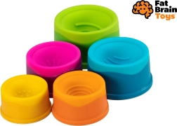 Στοιβαζόμενα καπελάκια Dimpl Stack από τη Fat Brain