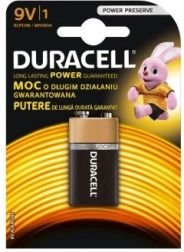 Αλκαλική μπαταρία 9V Duracell