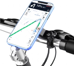 Βάση τηλεφώνου για ποδήλατο και μηχανή με απόσβεση κραδασμών