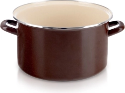 Εμαγιέ κατσαρόλα Brown 32 cm, 11,5 l