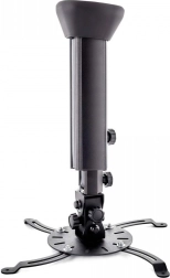Οροφιακή βάση προβολέα PMV100, μαύρη, 30 kg, 450–650 mm