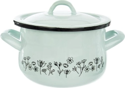 Εμαγιέ κατσαρόλα με καπάκι LOUKA 16 cm, 2,3 l