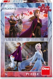 Παζλ Dino Frozen II Προσμονή 2x77 κομμάτια