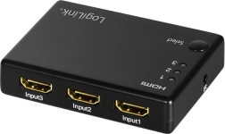 Διακόπτης HDMI 3x1 με τηλεχειρισμό, 1080p/60 Hz