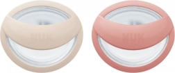 Πιπίλα NUK Perfect Match 0–6 μ., 2 τεμ., μπεζ/κόκκινη