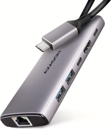 Πολυθυρικό USB hub 6-σε-1 AXAGON με 10Gbps