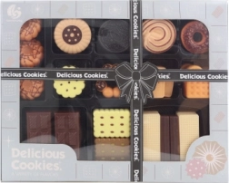 Παιδικό σετ πλαστικών τροφίμων – γκοφρέτες, μπισκότα, σοκολάτα και βάφλες