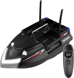 Flytec V802 δολωματοφόρο σκάφος με μπαταρία 12000 mAh (μαύρο)