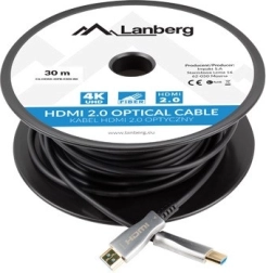 Οπτικό καλώδιο HDMI 2.0 LANBERG 30 m (4K, HDR, ARC)