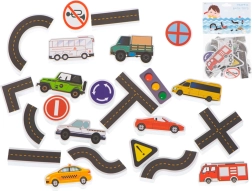 Αφρώδες παζλ μπάνιου με θέμα την πόλη