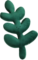 Διακοσμητικό βελούδινο μαξιλάρι σε σχήμα φύλλου – Τύπος 1