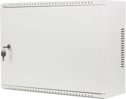 Επιτοίχιο χαμηλού προφίλ rack cabinet 19" 4U + 3U, 540 × 200 mm, γκρι