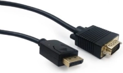 Καλώδιο DisplayPort σε VGA 1,8m μαύρο