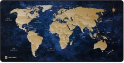 Υπόστρωμα ποντικιού NATEC World Deep Blue 800 × 400 mm