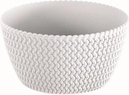 Λεκάνη για λουλούδια Splofy 23,6 cm λευκή