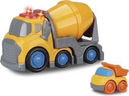 Kiddy αναμικτήρας αυτοκινήτου με εφέ και μίνι ανατρεπόμενο φορτηγό